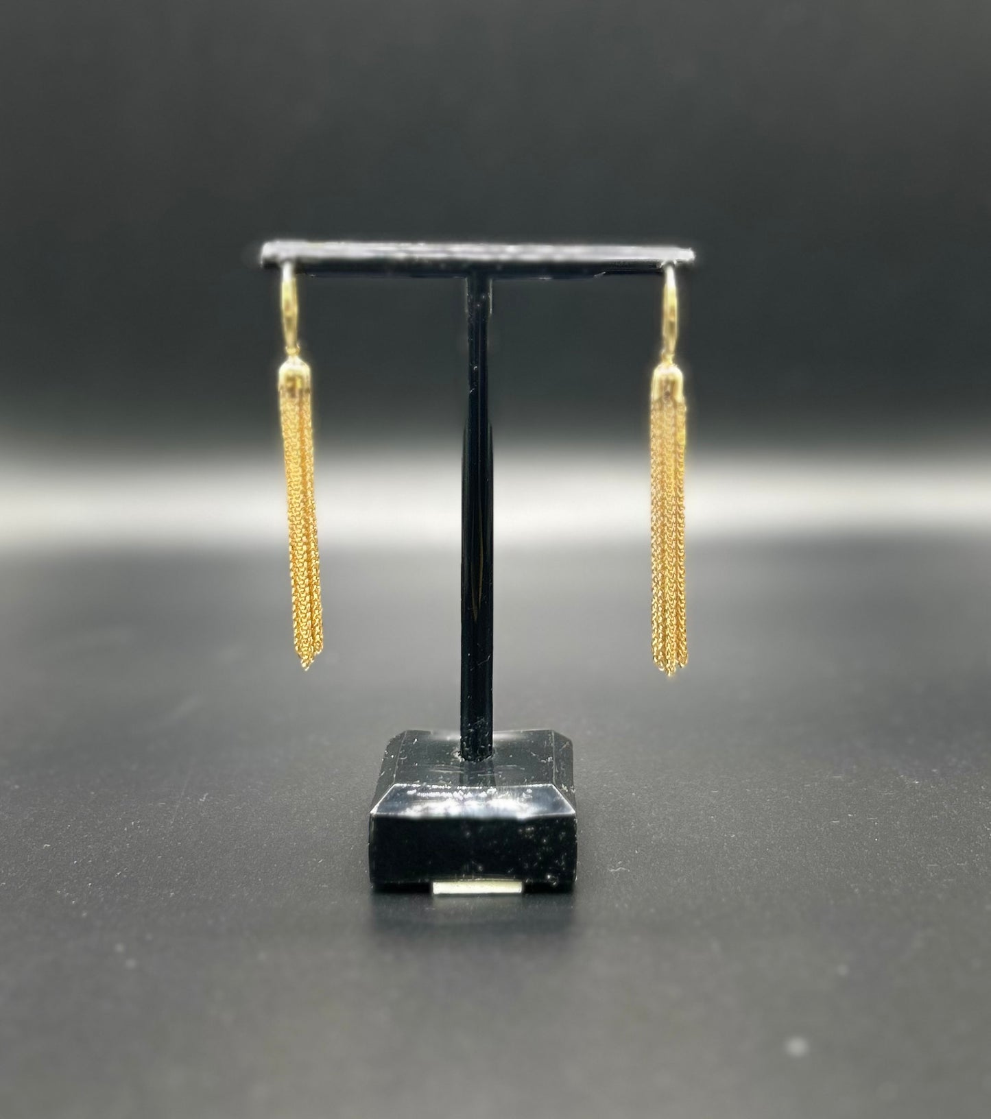 14kt Yellow Gold Dangle Earrings 3.8g